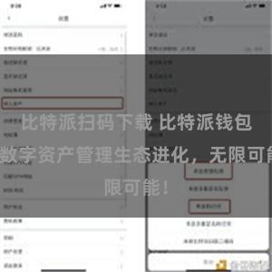 比特派扫码下载 比特派钱包：数字资产管理生态进化，无限可能！