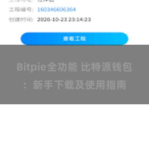 Bitpie全功能 比特派钱包：新手下载及使用指南