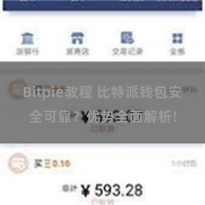 Bitpie教程 比特派钱包安全可靠？优势全面解析!