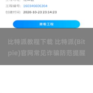 比特派教程下载 比特派(Bitpie)官网常见诈骗防范提醒