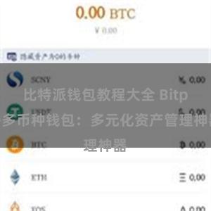 比特派钱包教程大全 Bitpie多币种钱包：多元化资产管理神器